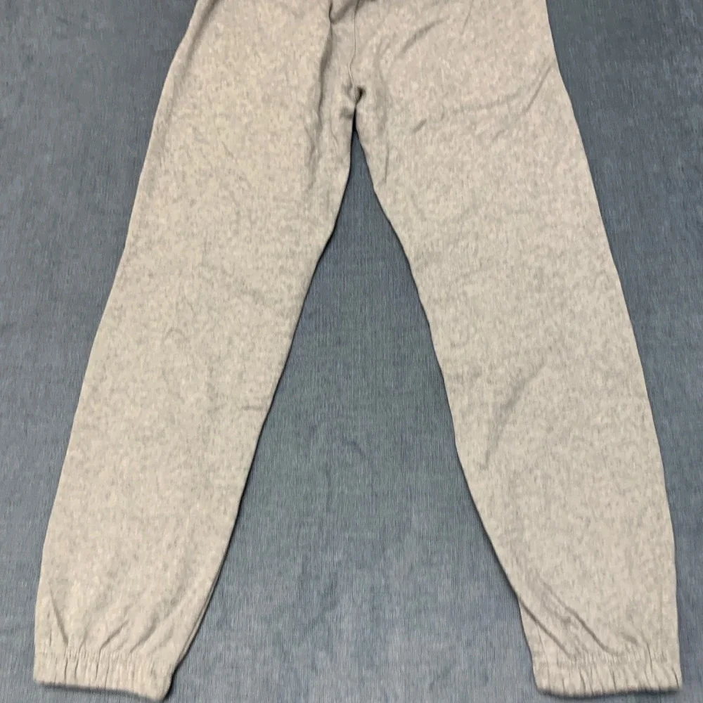 Nike 3BRAND Sweatpants Boys M Heather Gray Fleece Lined Drawstring Tapered Leg